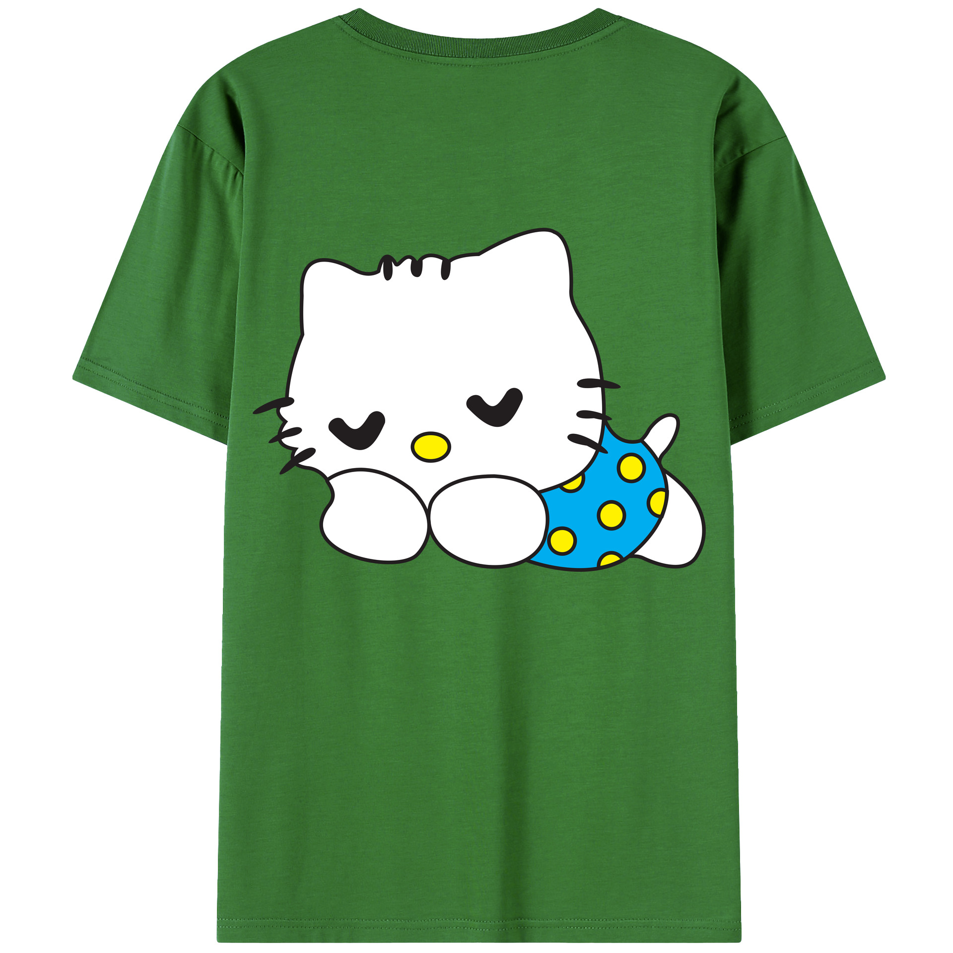（画像用） Hello Kitty ハローキティ レディース半袖Tシャツ(バックプリント)